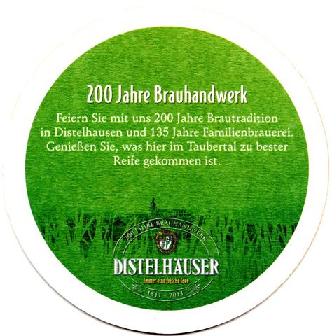 tauberbischofsheim tbb-bw distel 200 jahre 2b5b (rund215-feiern sie mit) 